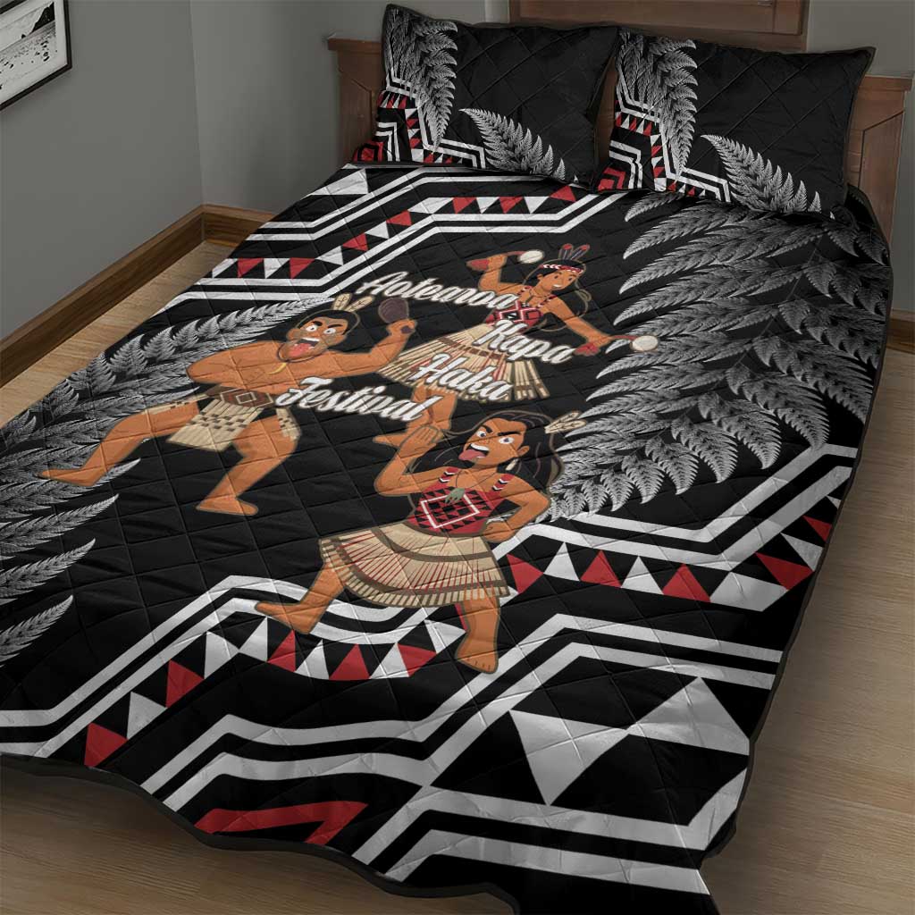 Aotearoa Kapa Haka Quilt Bed Set 2025 Festival - Traditional Maori Dance LT14 - Polynesian Pride