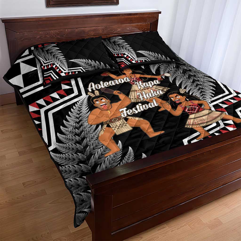 Aotearoa Kapa Haka Quilt Bed Set 2025 Festival - Traditional Maori Dance LT14 - Polynesian Pride