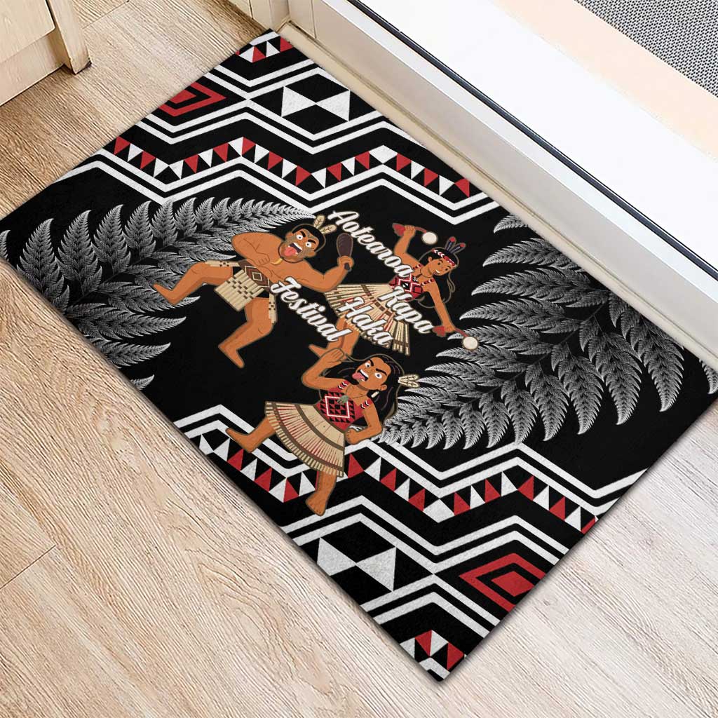 Aotearoa Kapa Haka Rubber Doormat 2025 Festival - Traditional Maori Dance LT14 - Polynesian Pride