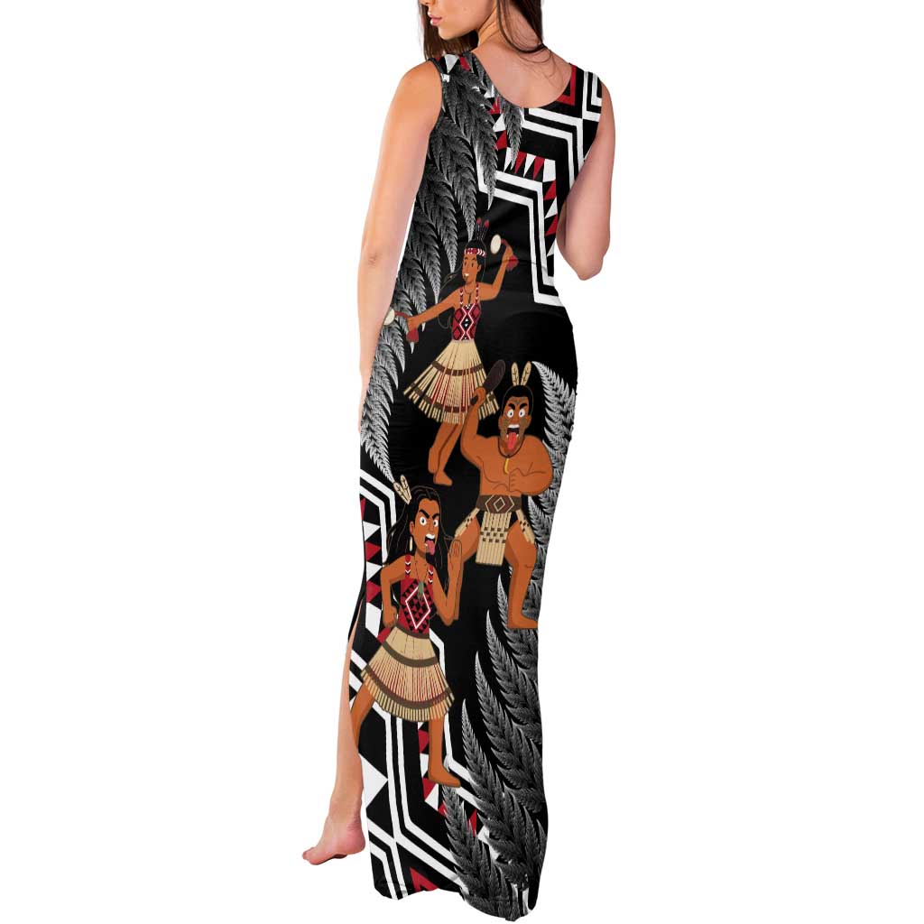 Aotearoa Kapa Haka Tank Maxi Dress 2025 Festival - Traditional Maori Dance LT14 - Polynesian Pride