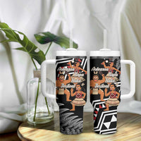 Aotearoa Kapa Haka Tumbler With Handle 2025 Festival - Traditional Maori Dance LT14 - Polynesian Pride