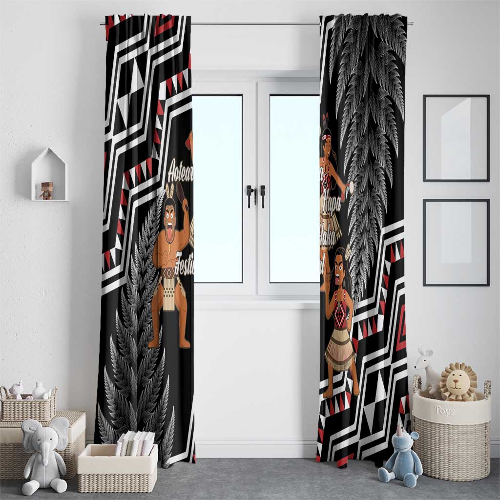 Aotearoa Kapa Haka Window Curtain 2025 Festival - Traditional Maori Dance LT14 - Polynesian Pride