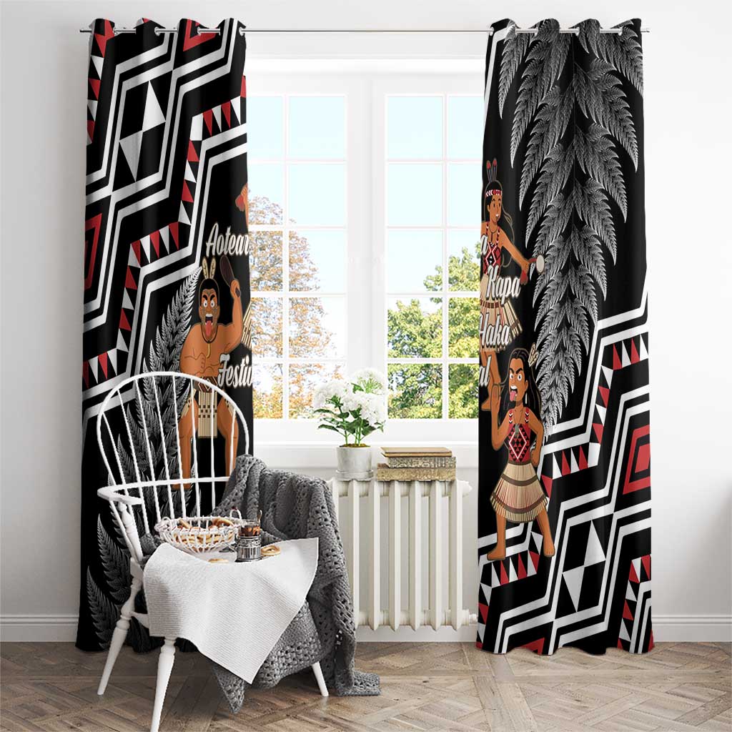 Aotearoa Kapa Haka Window Curtain 2025 Festival - Traditional Maori Dance LT14 - Polynesian Pride