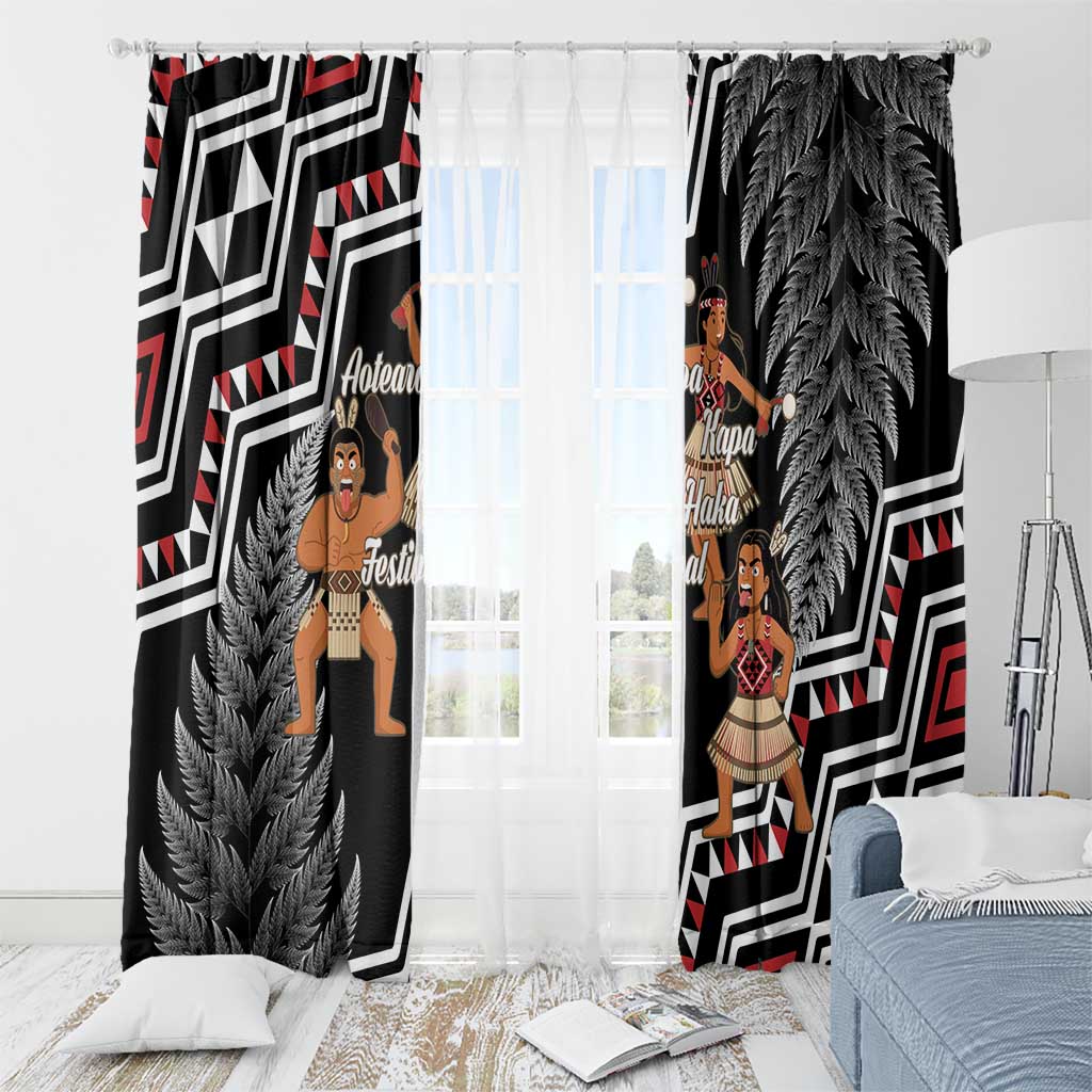 Aotearoa Kapa Haka Window Curtain 2025 Festival - Traditional Maori Dance LT14 - Polynesian Pride