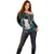 Aotearoa Taniko Paua Shell With Hei Tiki Off Shoulder Sweater