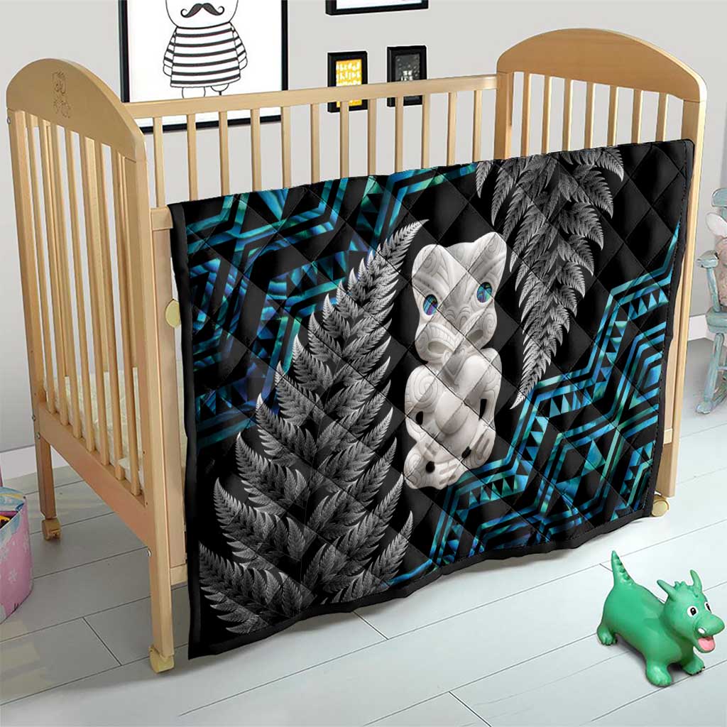 Aotearoa Taniko Paua Shell With Hei Tiki Quilt