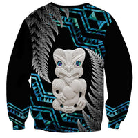 Aotearoa Taniko Paua Shell With Hei Tiki Sweatshirt