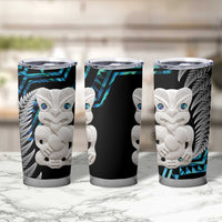 Aotearoa Taniko Paua Shell With Hei Tiki Tumbler Cup LT14 - Polynesian Pride