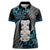 Aotearoa Taniko Paua Shell With Hei Tiki Women Polo Shirt