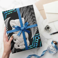Aotearoa Taniko Paua Shell With Hei Tiki Wrapping Paper LT14 - Polynesian Pride