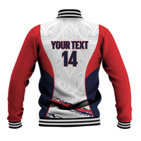 AS Venus Tahiti Football Custom Baseball Jacket Go Champions Polynesian Pattern LT14 - Polynesian Pride
