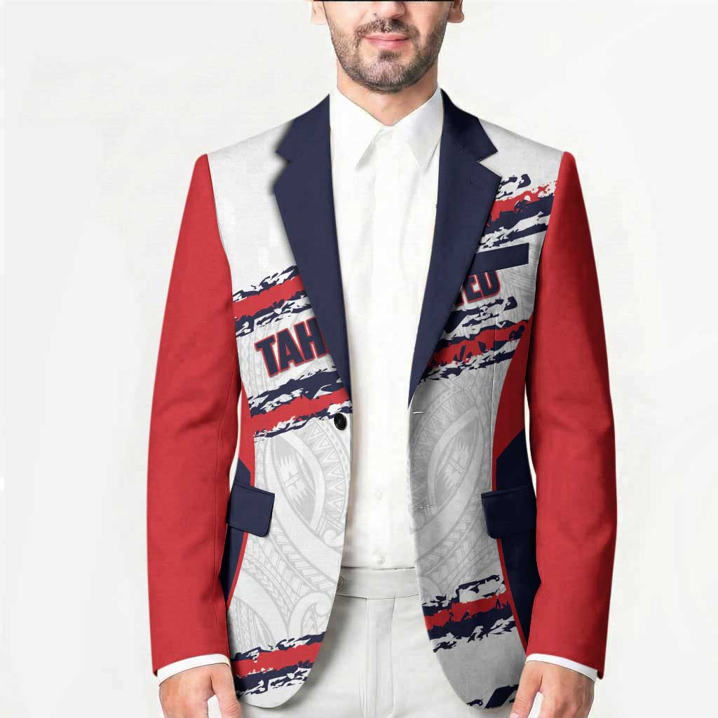 AS Venus Tahiti Football Custom Blazer Go Champions Polynesian Pattern LT14 - Polynesian Pride