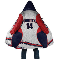 AS Venus Tahiti Football Custom Cloak Go Champions Polynesian Pattern LT14 Unisex White - Polynesian Pride