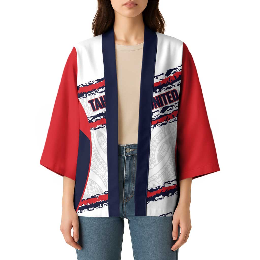 AS Venus Tahiti Football Custom Kimono Go Champions Polynesian Pattern LT14 - Polynesian Pride