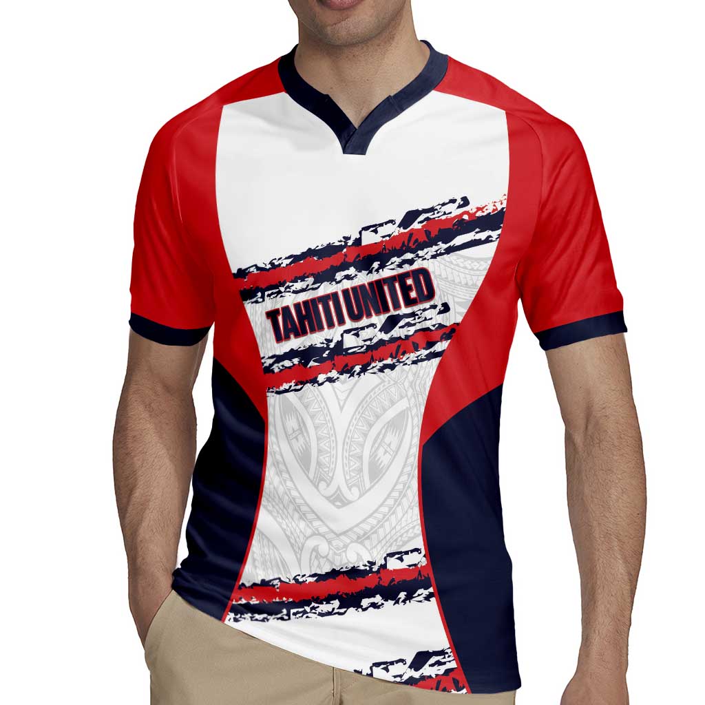 AS Venus Tahiti Football Custom Rugby Jersey Go Champions Polynesian Pattern LT14 - Polynesian Pride