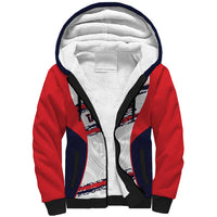 AS Venus Tahiti Football Custom Sherpa Hoodie Go Champions Polynesian Pattern LT14 Unisex White - Polynesian Pride
