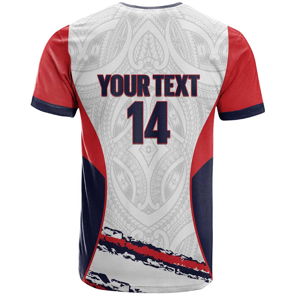 AS Venus Tahiti Football Custom T Shirt Go Champions Polynesian Pattern LT14 - Polynesian Pride