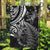 New Zealand Lizard Garden Flag Silver Fern Aotearoa Maori