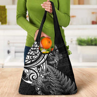 New Zealand Lizard Grocery Bag Silver Fern Aotearoa Maori LT14 - Polynesian Pride