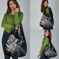 New Zealand Lizard Grocery Bag Silver Fern Aotearoa Maori LT14 - Polynesian Pride