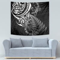 New Zealand Lizard Tapestry Silver Fern Aotearoa Maori