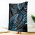 New Zealand Lizard Blanket Silver Fern Aotearoa Maori With Paua Shell