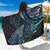 New Zealand Lizard Sarong Silver Fern Aotearoa Maori With Paua Shell