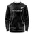 New Zealand Haka Rugby Long Sleeve Shirt 2024 Pacific Go Black Silver Fern LT14 Unisex Black - Polynesian Pride