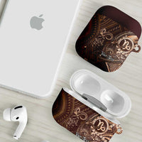 Personalised Polynesia Zodiac Capricorn AirPods Case Galaxy Polynesian Pattern Chest Tattoo Style LT14 - Polynesian Pride