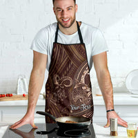 Personalised Polynesia Zodiac Capricorn Apron Galaxy Polynesian Pattern Chest Tattoo Style LT14 - Polynesian Pride