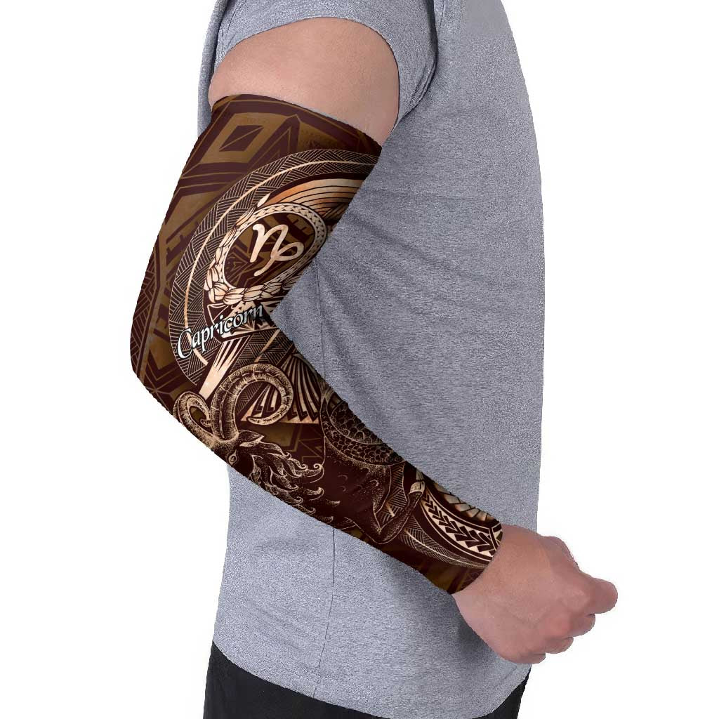 Personalised Polynesia Zodiac Capricorn Arm Sleeves Galaxy Polynesian Pattern Chest Tattoo Style LT14 - Polynesian Pride