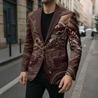 Personalised Polynesia Zodiac Capricorn Blazer Galaxy Polynesian Pattern Chest Tattoo Style LT14 - Polynesian Pride