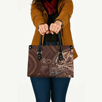 Personalised Polynesia Zodiac Capricorn Leather Bag Galaxy Polynesian Pattern Chest Tattoo Style LT14 - Polynesian Pride