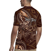 Personalised Polynesia Zodiac Capricorn Rugby Jersey Galaxy Polynesian Pattern Chest Tattoo Style LT14 - Polynesian Pride