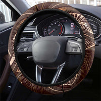 Polynesia Zodiac Capricorn Steering Wheel Cover Galaxy Polynesian Pattern Chest Tattoo Style LT14 - Polynesian Pride