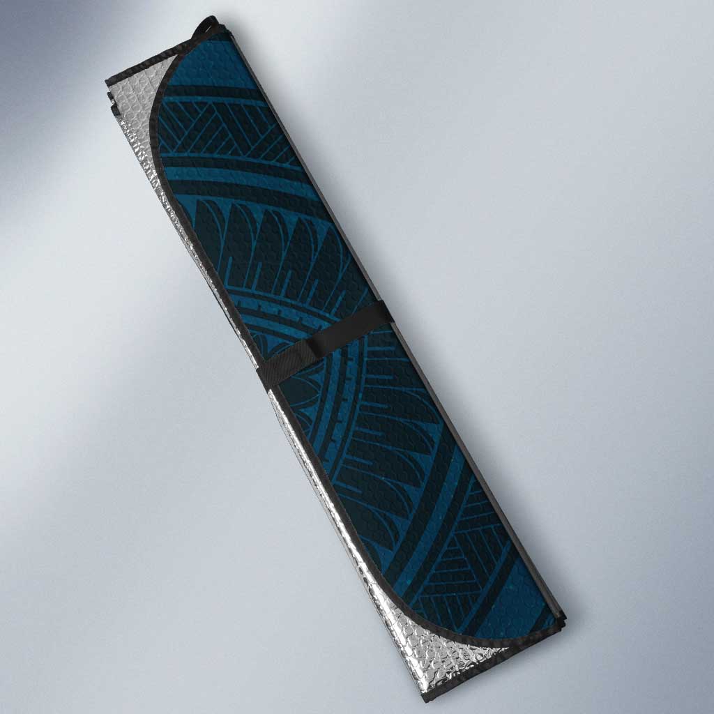Personalised Polynesia Zodiac Pisces Auto Sun Shade Galaxy Polynesian Pattern Chest Tattoo Style LT14 - Polynesian Pride