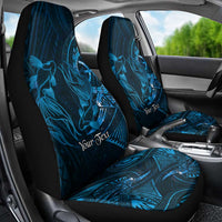 Personalised Polynesia Zodiac Pisces Car Seat Cover Galaxy Polynesian Pattern Chest Tattoo Style LT14 - Polynesian Pride