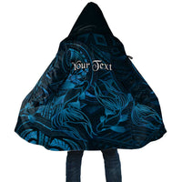 Personalised Polynesia Zodiac Pisces Cloak Galaxy Polynesian Pattern Chest Tattoo Style LT14 Unisex Blue - Polynesian Pride