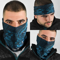 Personalised Polynesia Zodiac Pisces Neck Gaiter Galaxy Polynesian Pattern Chest Tattoo Style LT14 - Polynesian Pride