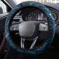 Polynesia Zodiac Pisces Steering Wheel Cover Galaxy Polynesian Pattern Chest Tattoo Style LT14 - Polynesian Pride