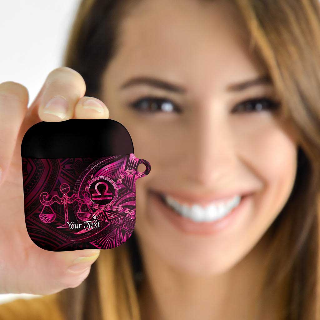 Personalised Polynesia Zodiac Libra AirPods Case Galaxy Polynesian Pattern Chest Tattoo Style LT14 - Polynesian Pride