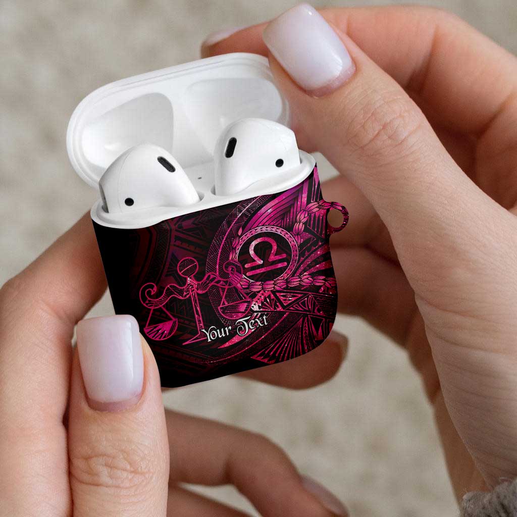 Personalised Polynesia Zodiac Libra AirPods Case Galaxy Polynesian Pattern Chest Tattoo Style LT14 - Polynesian Pride