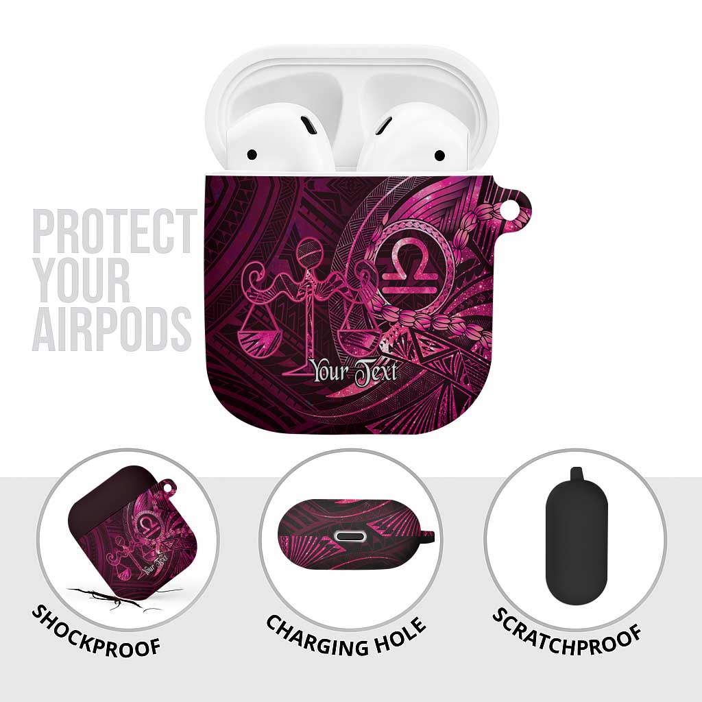 Personalised Polynesia Zodiac Libra AirPods Case Galaxy Polynesian Pattern Chest Tattoo Style LT14 - Polynesian Pride