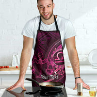 Personalised Polynesia Zodiac Libra Apron Galaxy Polynesian Pattern Chest Tattoo Style LT14 - Polynesian Pride