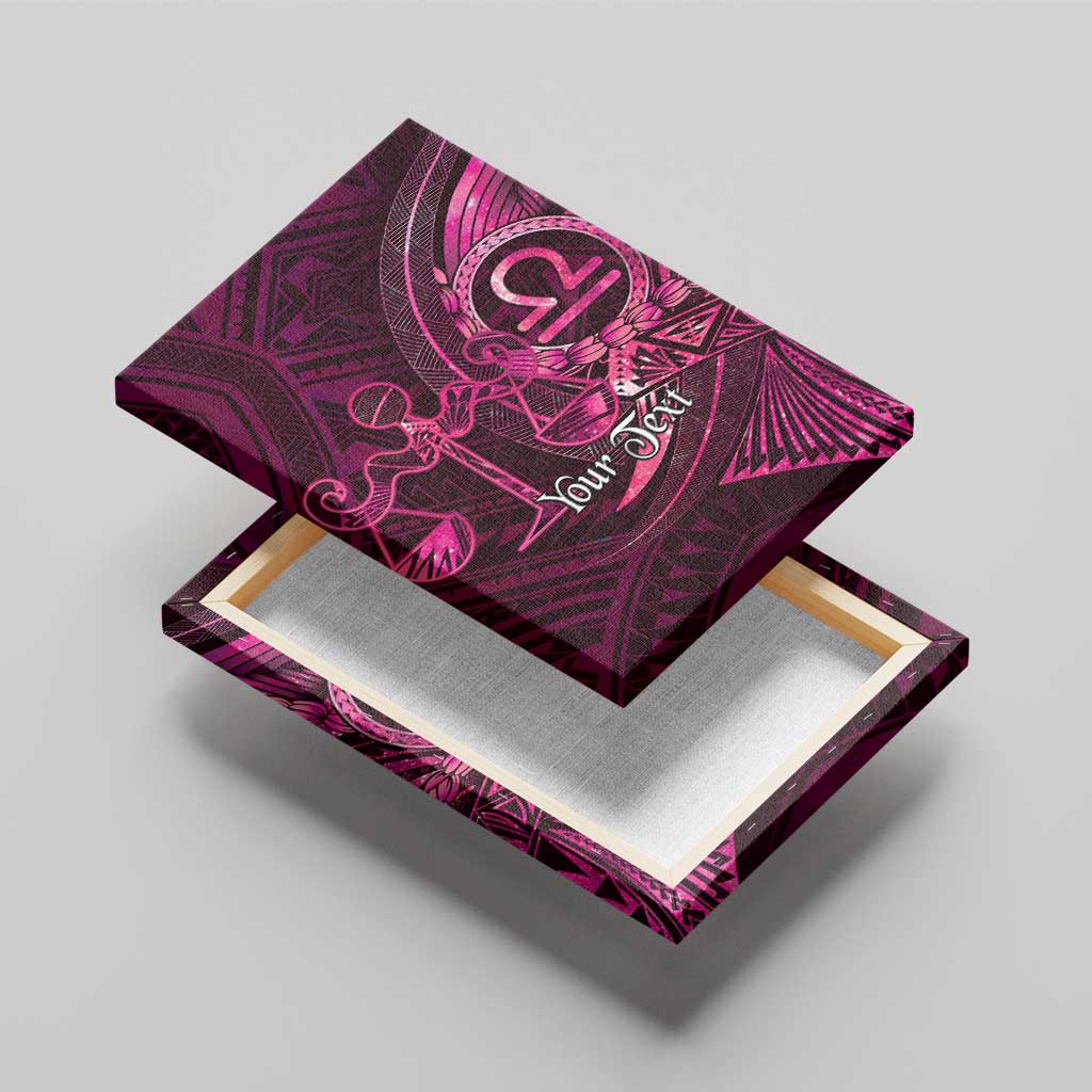Personalised Polynesia Zodiac Libra Canvas Wall Art Galaxy Polynesian Pattern Chest Tattoo Style