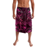 Personalised Polynesia Zodiac Libra Lavalava Galaxy Polynesian Pattern Chest Tattoo Style LT14 Pink - Polynesian Pride