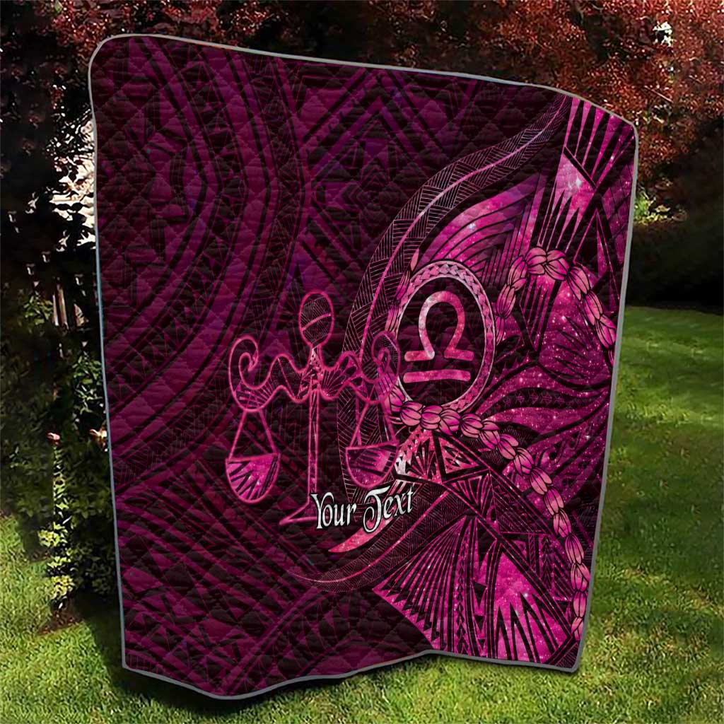 Personalised Polynesia Zodiac Libra Quilt Galaxy Polynesian Pattern Chest Tattoo Style LT14 - Polynesian Pride