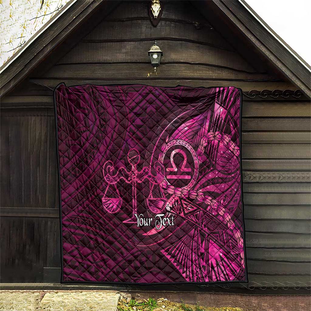 Personalised Polynesia Zodiac Libra Quilt Galaxy Polynesian Pattern Chest Tattoo Style LT14 - Polynesian Pride