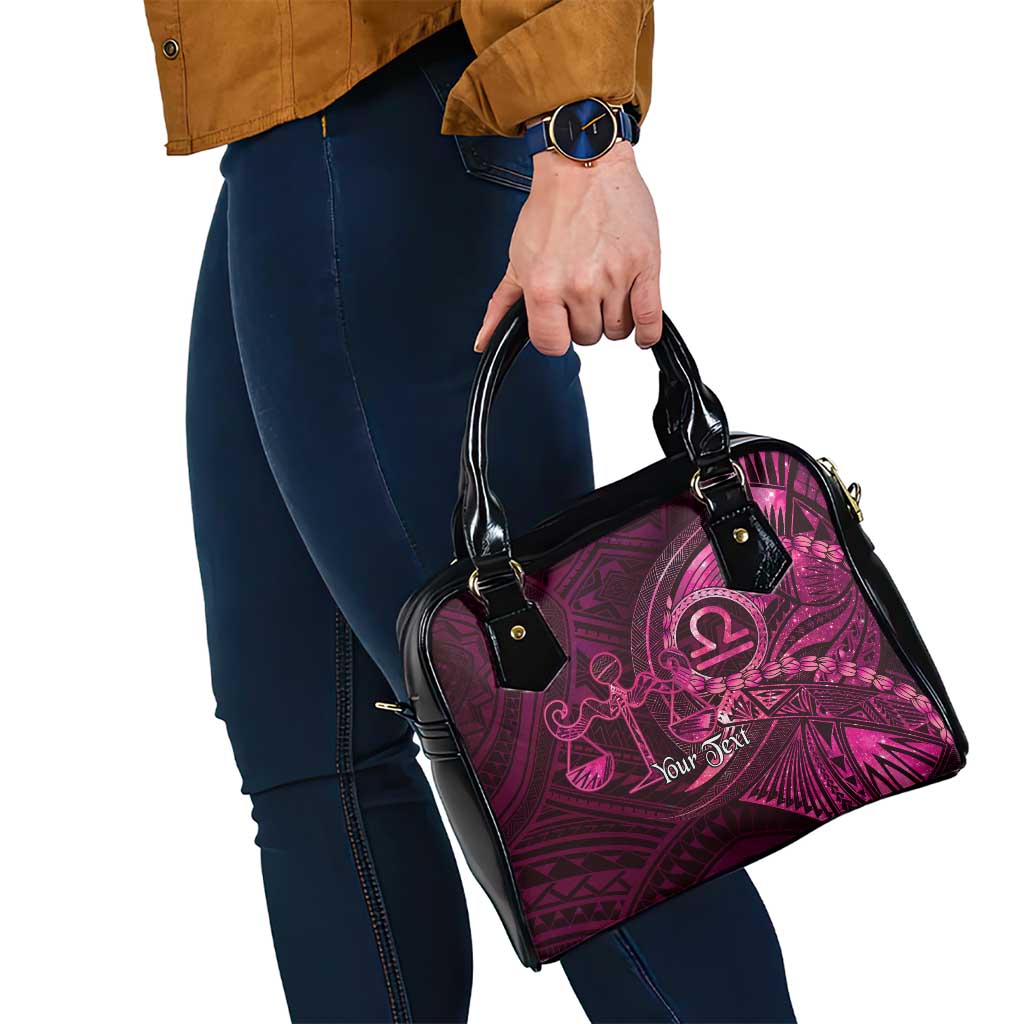 Personalised Polynesia Zodiac Libra Shoulder Handbag Galaxy Polynesian Pattern Chest Tattoo Style LT14 - Polynesian Pride