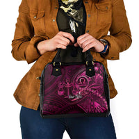Personalised Polynesia Zodiac Libra Shoulder Handbag Galaxy Polynesian Pattern Chest Tattoo Style LT14 - Polynesian Pride